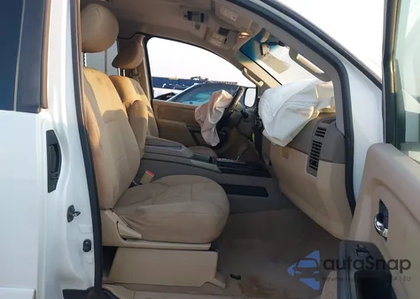 2015 Nissan Titan Sv из США, поврежденный, VIN 1N6BA0CA9FN510897